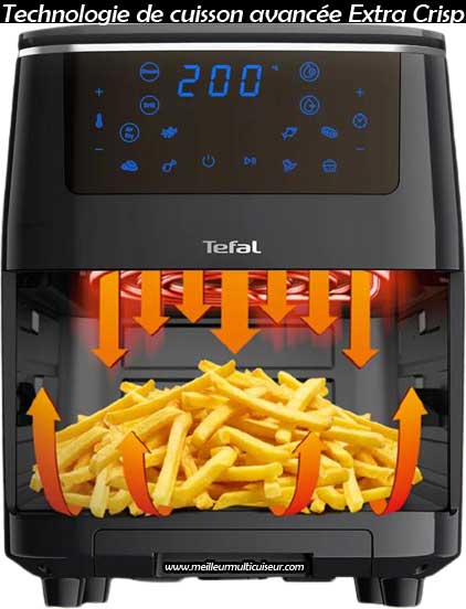 Easy Fry Grill Steam FW2018 Tefal Technologie Cuisson Extra Crisp Lid